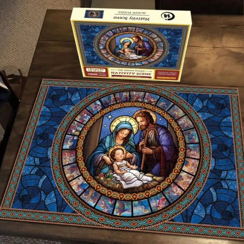 

Christmas Nativity Advent Calendar Puzzle 2023 Jigsaw Puzzles 24 Days Countdown To Christmas Puzzle Christmas Toy For Kids Gifts