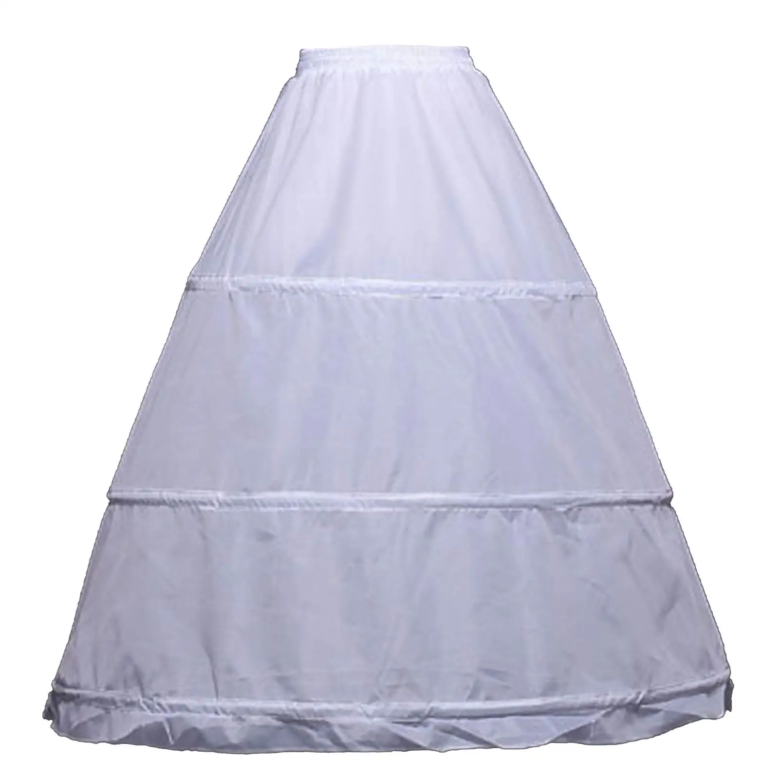 

Women's 3 4 6Hoops Crinoline Petticoat Floor Length Ball Gown Half Underskirt Slips For Wedding Dress