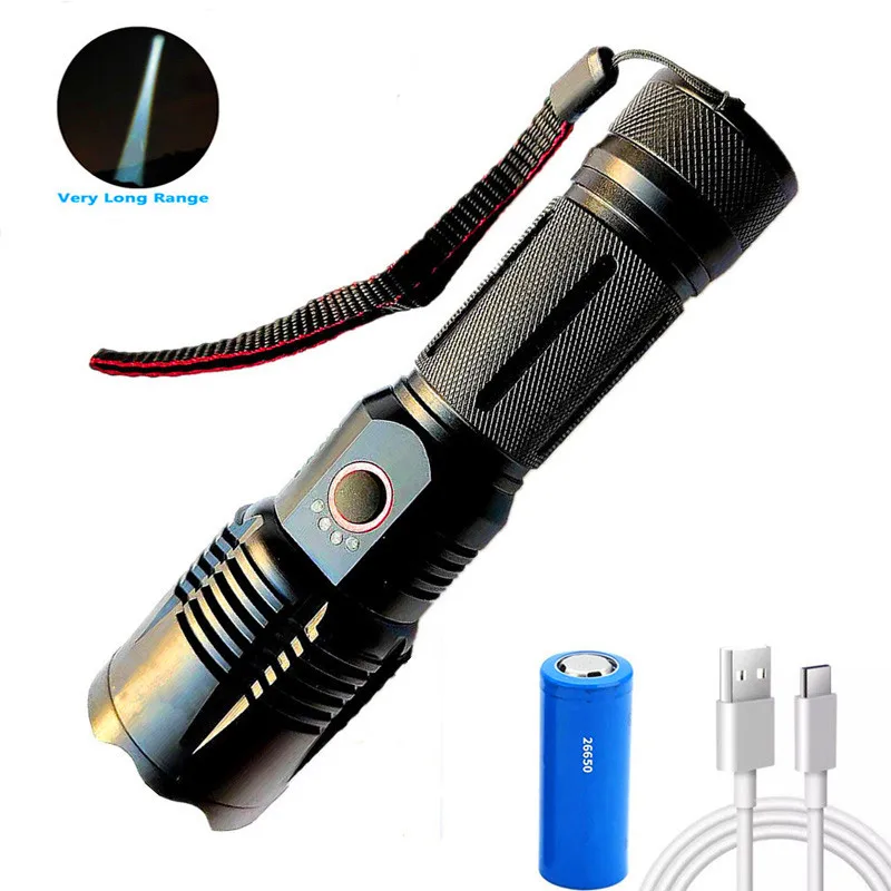 High Power wick 30W Flashlight Super Bright Led Torch USB Zoom Rechargable Strong light Lantern for Camping,Outdoor
High Power wick 30W Flashlight Super Bright Led Torch USB Zoom Rechargable Strong light Lantern for Camping,Outdoor