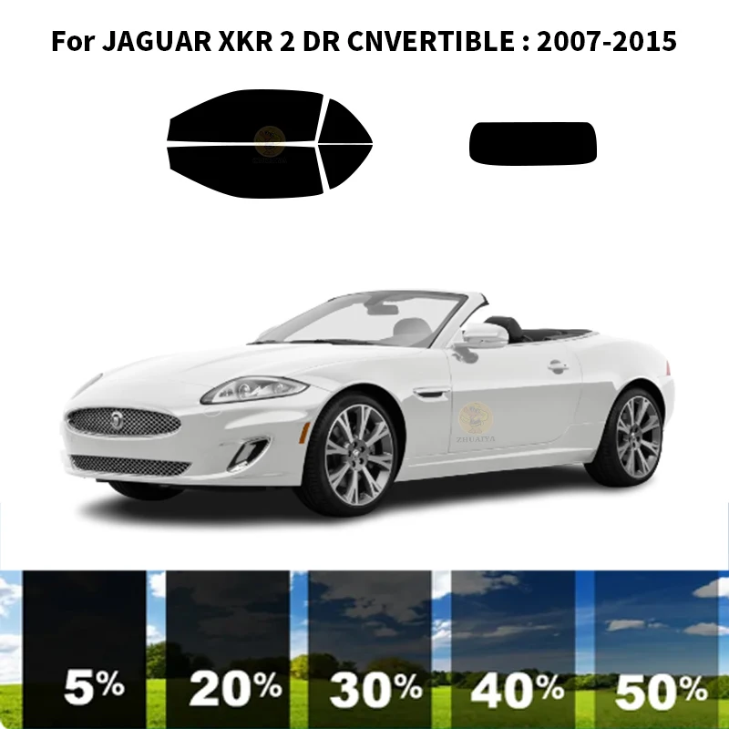Precut nanoceramics car UV Window Tint Kit Automotive Window Film For JAGUAR XKR 2 DR CNVERTIBLE 2007-2015
Precut nanoceramics car UV Window Tint Kit Automotive Window Film For JAGUAR XKR 2 DR CNVERTIBLE 2007-2015