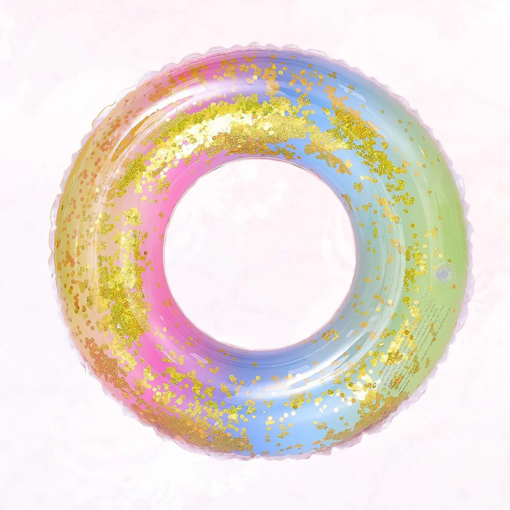 Thicken Sequins Translucent Gradient Rainbow Inflatable Swim Ring Safety Aid Float Seat Ring Sports Accessory for Adult Woman
Thicken Sequins Translucent Gradient Rainbow Inflatable Swim Ring Safety Aid Float Seat Ring Sports Accessory for Adult Woman