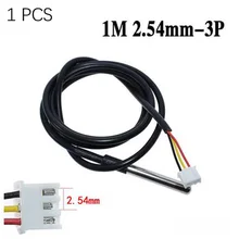 1/2/3/5m DS18b20 Temperature Sensor Probe XH2.54-3P Terminal Cable 3.0V To 5.5V For Aquaculture Greenhouse Greenhouse Monitoring
1/2/3/5m DS18b20 Temperature Sensor Probe XH2.54-3P Terminal Cable 3.0V To 5.5V For Aquaculture Greenhouse Greenhouse Monitoring