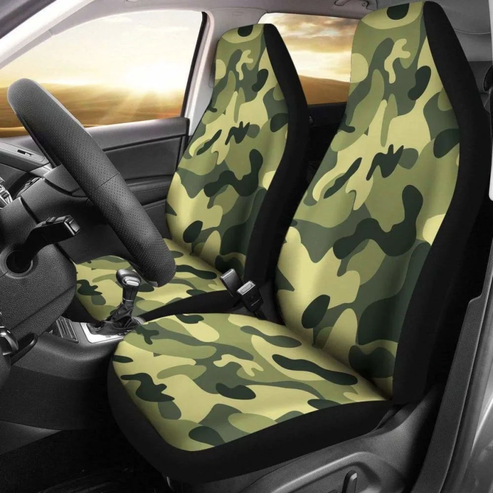 Green Camo Design Seat Covers,Pack of 2 Universal Front Seat Protective Cover
Green Camo Design Seat Covers,Pack of 2 Universal Front Seat Protective Cover