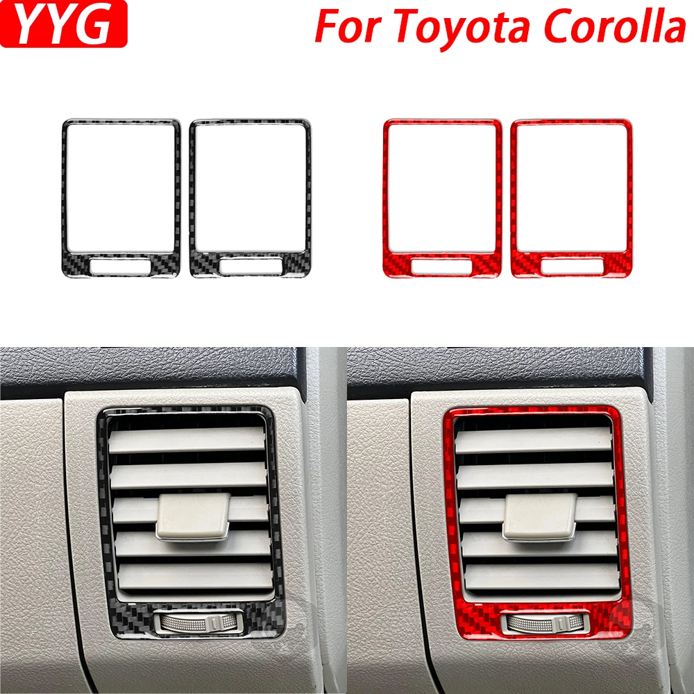 Для Toyota Corolla 2007-2013 двухсторонняя панель из углеродного волокна для приборной панели воздуховыпускного отверстия декоративная крышка для автомобиля
Для Toyota Corolla 2007-2013 двухсторонняя панель из углеродного волокна для приборной панели воздуховыпускного отверстия декоративная крышка для автомобиля