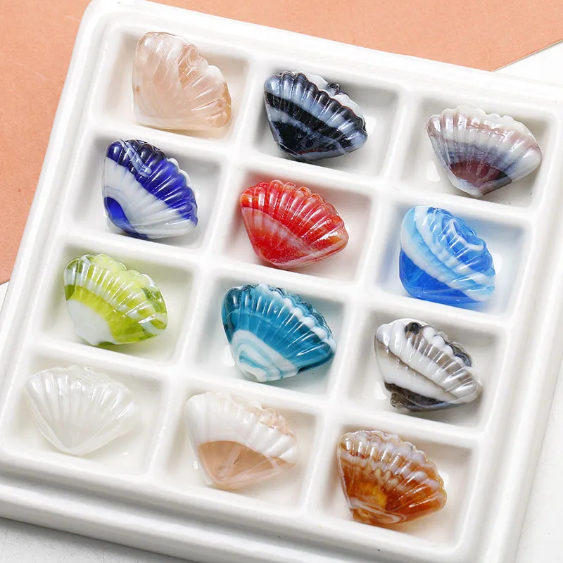 DIY Jewelry Findings Color Crystal Glass Sea Shell Beads Fit Girls Handmade Necklace Bracelet Earring Hair Clip 22*16mm 40pcs
DIY Jewelry Findings Color Crystal Glass Sea Shell Beads Fit Girls Handmade Necklace Bracelet Earring Hair Clip 22*16mm 40pcs