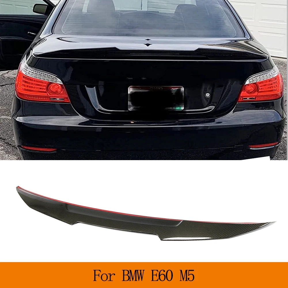 For E60 Carbon Fiber Rear Spoiler Wing For BMW 5 Series E60 4-door Sedan 520i 525i 528i 530i 535i 540i 550i 2004-2009
For E60 Carbon Fiber Rear Spoiler Wing For BMW 5 Series E60 4-door Sedan 520i 525i 528i 530i 535i 540i 550i 2004-2009