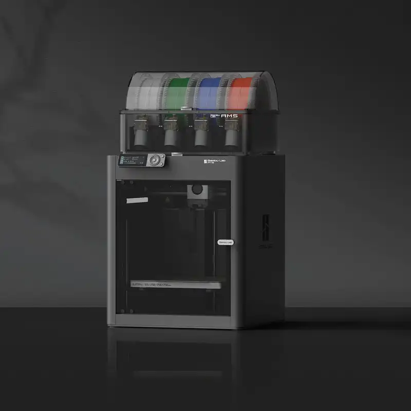 Многоцветный 3D принтер Bambu Lab P1S P1S, 16 цветов, комбинированный 3D принтер с встроенным корпусом AMS для высоких температур
Многоцветный 3D принтер Bambu Lab P1S P1S, 16 цветов, комбинированный 3D принтер с встроенным корпусом AMS для высоких температур