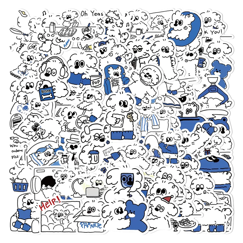 10/30/65PCS Kawaii Naughty Puppy Dog Stickers Graffiti DIY Luggage Phone Fridge Laptop Wall Decals PVC Waterproof Classic Toys
10/30/65PCS Kawaii Naughty Puppy Dog Stickers Graffiti DIY Luggage Phone Fridge Laptop Wall Decals PVC Waterproof Classic Toys