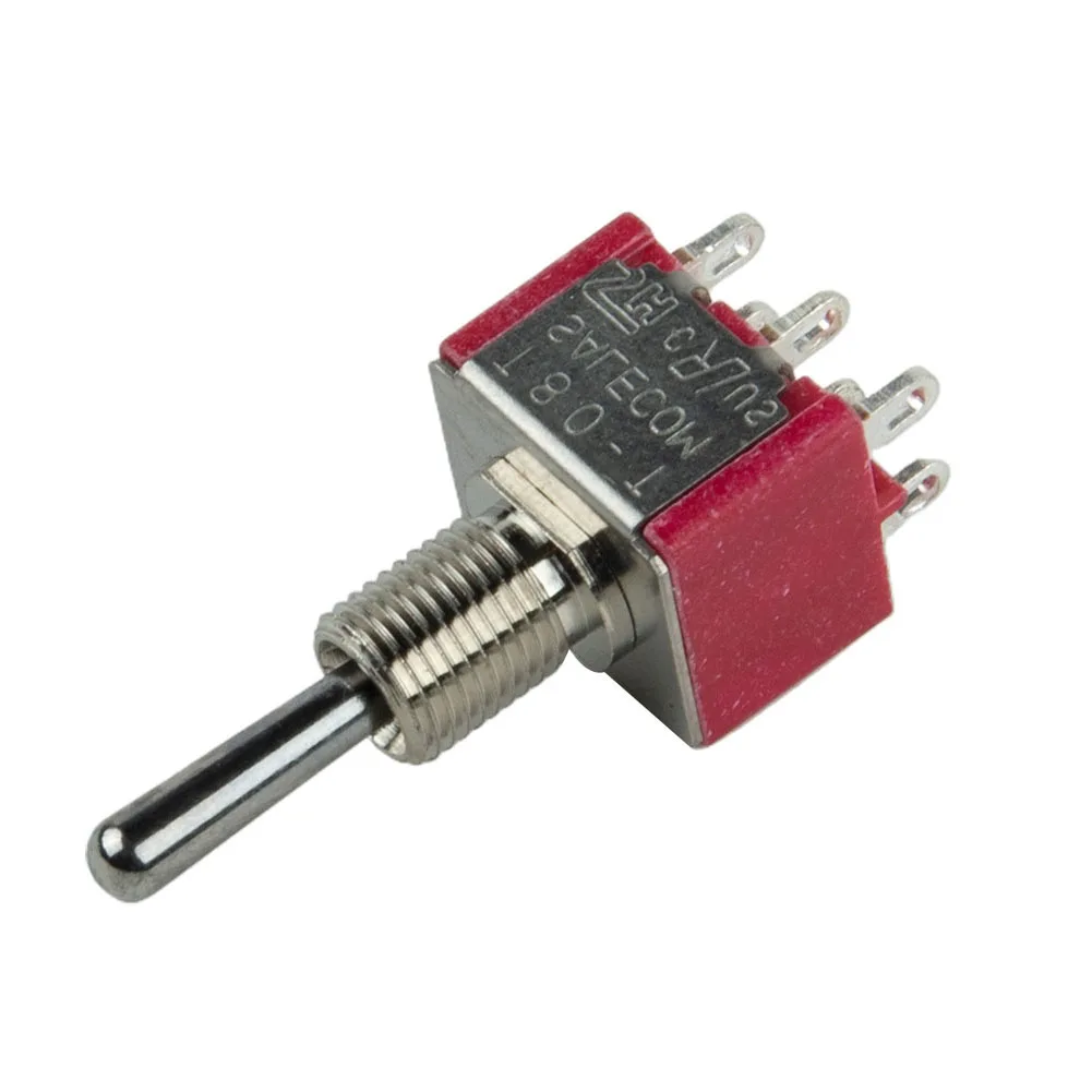 Rocker Toggle Guitar Switch Kits Metal&plastic ON-OFF-ON Parts Red Rocker Switch Toggle 3Way 6Pin Bass Brand New
Rocker Toggle Guitar Switch Kits Metal&plastic ON-OFF-ON Parts Red Rocker Switch Toggle 3Way 6Pin Bass Brand New