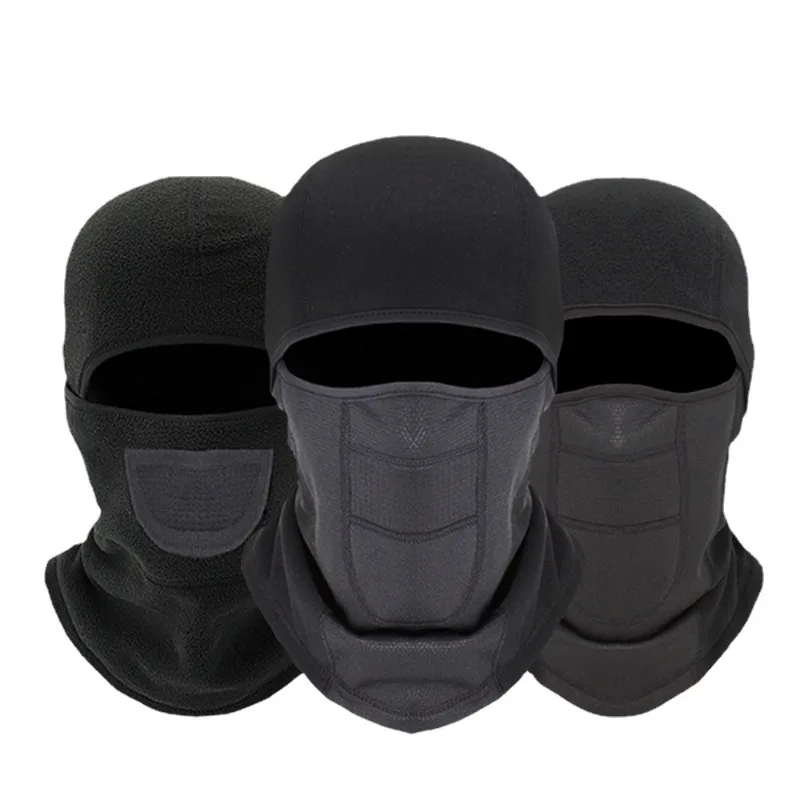 

Winter Skiing Outdoor Fleece Riding Face Mask Wind-proof, Cold-proof and Waterproof Diving Head Cover Warm Breathable Mask