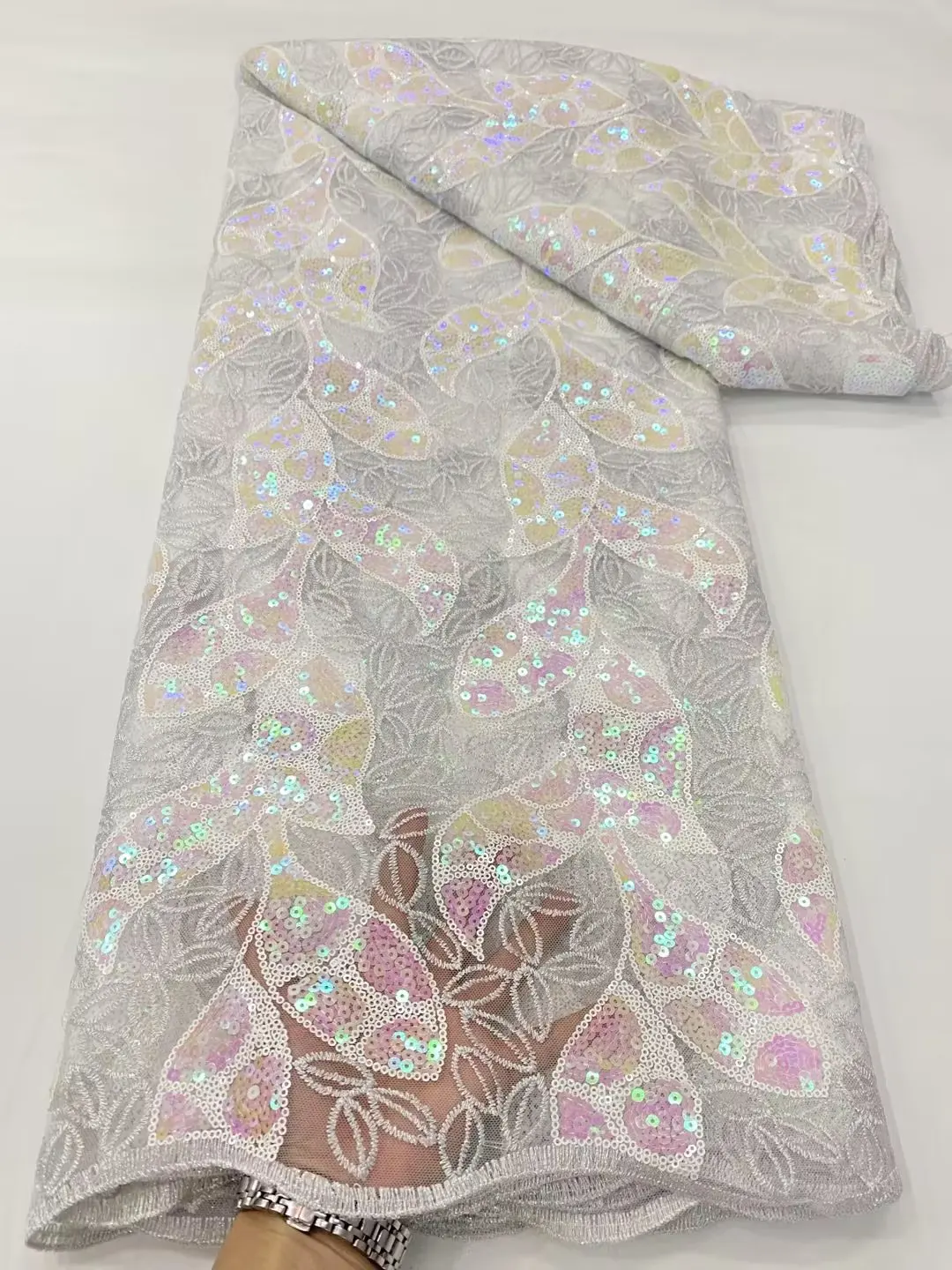 2023 Lace Fabric Nigerian Lace Fabric for Sewing Clothes Dress 2023 High Quality Sequins Soft Quality Stylish Sequins TL10013DP
2023 Lace Fabric Nigerian Lace Fabric for Sewing Clothes Dress 2023 High Quality Sequins Soft Quality Stylish Sequins TL10013DP