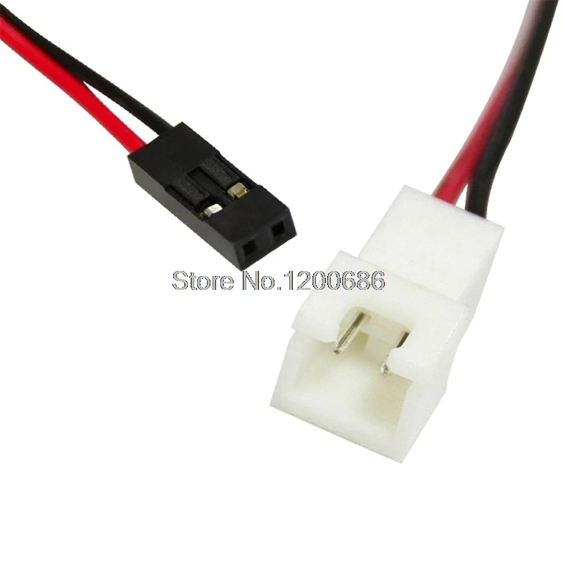 1M 24AWG JST XHR to Dupont 2.54 connector wire harness for fan extension cable 3D printer cable assembly 
1M 24AWG JST XHR to Dupont 2.54 connector wire harness for fan extension cable 3D printer cable assembly