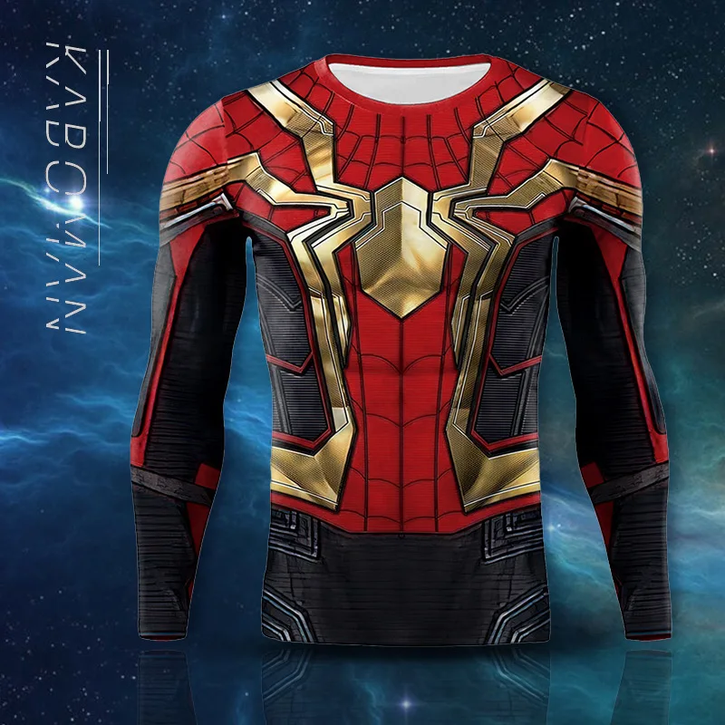 New Cosplay Costume Compression Summer Long Sleeve Superhero 3d Shirt Men'S Running Bodybuilding Workout Tops Christmas Gifts
New Cosplay Costume Compression Summer Long Sleeve Superhero 3d Shirt Men'S Running Bodybuilding Workout Tops Christmas Gifts