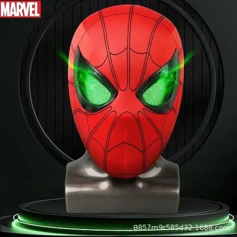 New Spiderman Headgear Mask Cosplay Moving Eyes Electronic Mask Spider Man 1:1 Remote Control Elastic Toys Adults Kids Boy Gift
New Spiderman Headgear Mask Cosplay Moving Eyes Electronic Mask Spider Man 1:1 Remote Control Elastic Toys Adults Kids Boy Gift