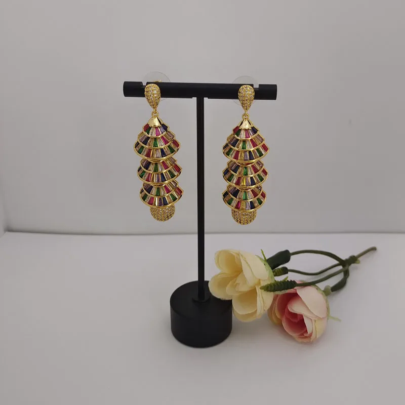 100% Original Design Dazzdelic AAA Cubic Zirconia Classic Colourful Skirts Earring For Women Dating And Party
100% Original Design Dazzdelic AAA Cubic Zirconia Classic Colourful Skirts Earring For Women Dating And Party