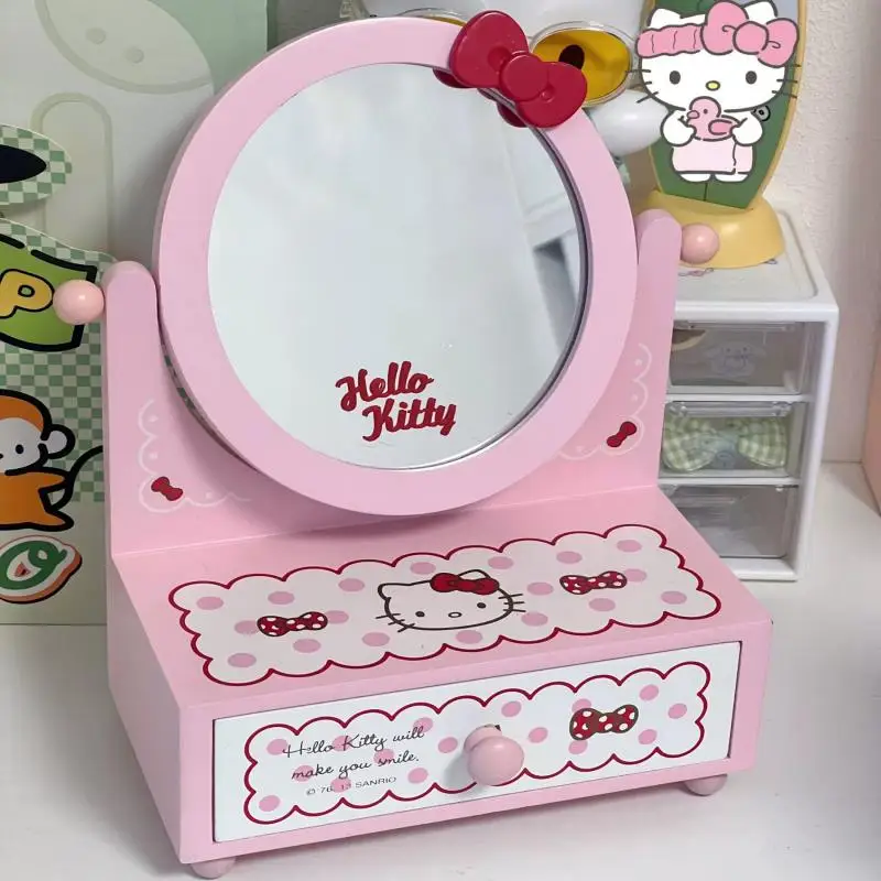 Шкатулка для украшений Kawaii Hello Kitty, шкаф для хранения косметических зеркал, подарок на день рождения, украшение для постельного белья, Женские аксессуары, рождественские подарки
Шкатулка для украшений Kawaii Hello Kitty, шкаф для хранения косметических зеркал, подарок на день рождения, украшение для постельного белья, Женские аксессуары, рождественские подарки
