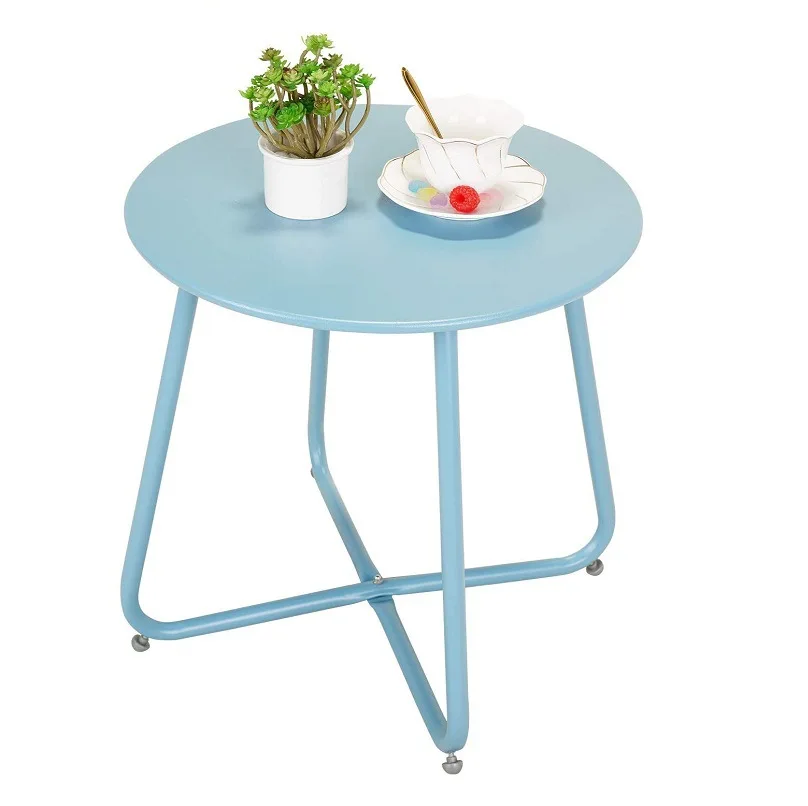 Anti-rust iron small round table sofa bed side table end table modern patio balcony outdoor round table
Anti-rust iron small round table sofa bed side table end table modern patio balcony outdoor round table