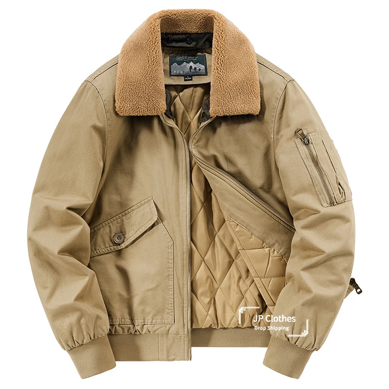Autumn Winter Large Size 5XL 6XL Man Thick Jackets Men's Cotton Jacket Plus Down Thickening Jacket Removable Collar Jacket
Autumn Winter Large Size 5XL 6XL Man Thick Jackets Men's Cotton Jacket Plus Down Thickening Jacket Removable Collar Jacket