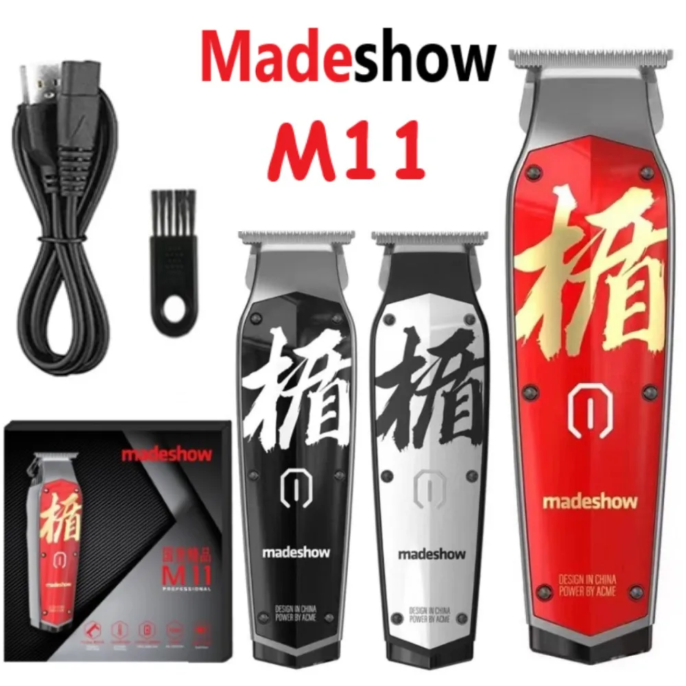 Newest Madeshow M11 Professional Finishing Hair Clipper Carved Hair Trimmer for Men Rechargeable Hair Cutting Machine Haircut
Newest Madeshow M11 Professional Finishing Hair Clipper Carved Hair Trimmer for Men Rechargeable Hair Cutting Machine Haircut