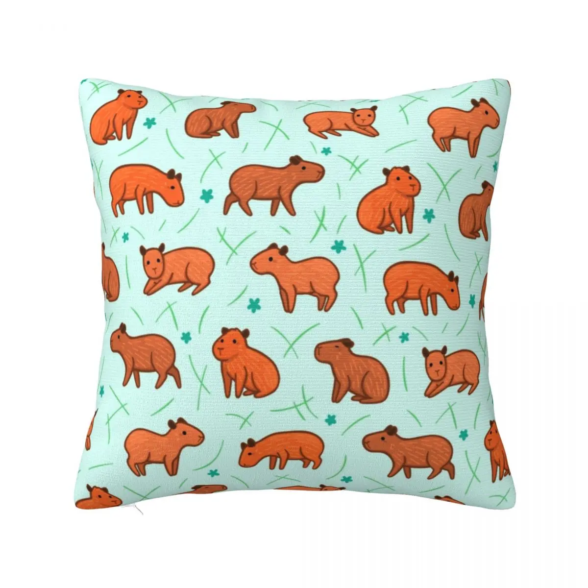 Capybara Cute Pillowcase Polyester Cushion Cover Gift Animal Throw Pillow Case Cover Sofa Square 18'
Capybara Cute Pillowcase Polyester Cushion Cover Gift Animal Throw Pillow Case Cover Sofa Square 18'