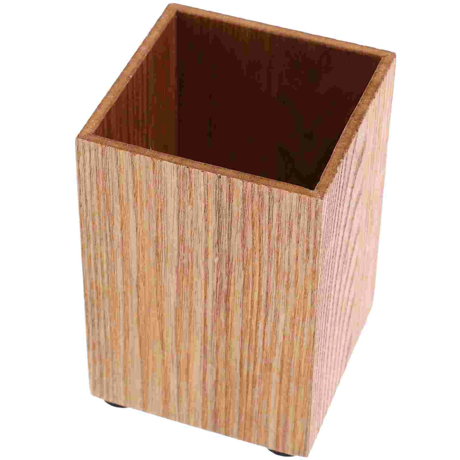 Desk Pen Holder Wooden Pen Organizer Multi-use Stationery Container Tabletop Wood Pencil Holder
Desk Pen Holder Wooden Pen Organizer Multi-use Stationery Container Tabletop Wood Pencil Holder