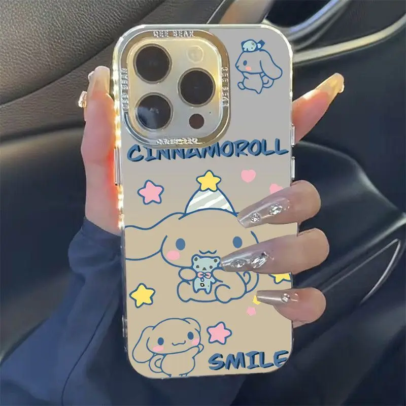 Cinnamoroll Hello Kitty Anime Kawaii Sanrio Phone Cover Cute Cartoon Apple Case Suit for iphone 15 14 Plus Shell Gifts for Girls
Cinnamoroll Hello Kitty Anime Kawaii Sanrio Phone Cover Cute Cartoon Apple Case Suit for iphone 15 14 Plus Shell Gifts for Girls