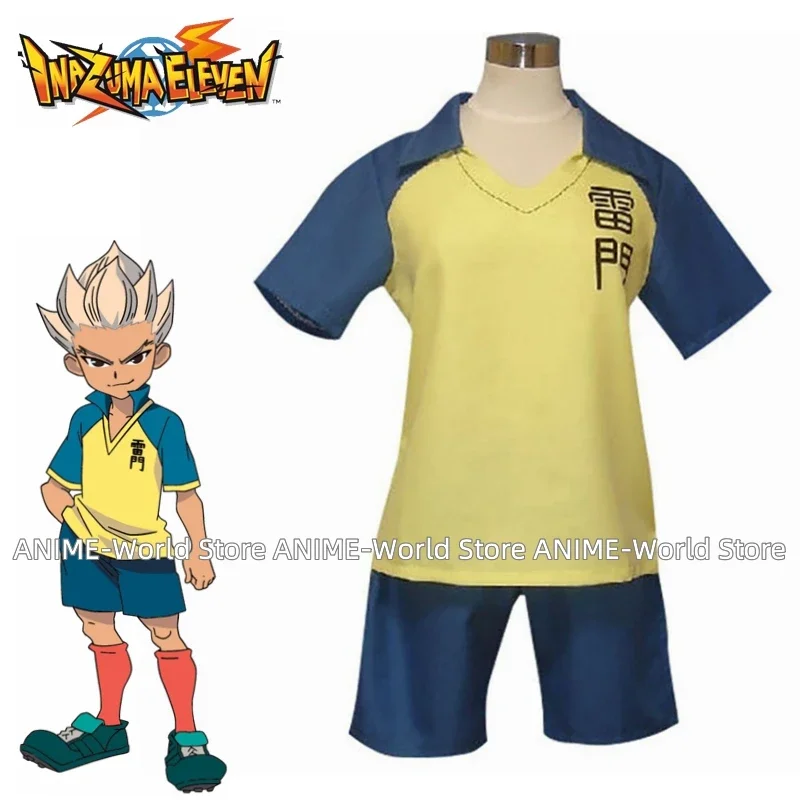 Новый аниме костюм Inazuma Eleven Raimon школа Хэллоуин Косплей Костюм для взрослых и детей костюм
Новый аниме костюм Inazuma Eleven Raimon школа Хэллоуин Косплей Костюм для взрослых и детей костюм