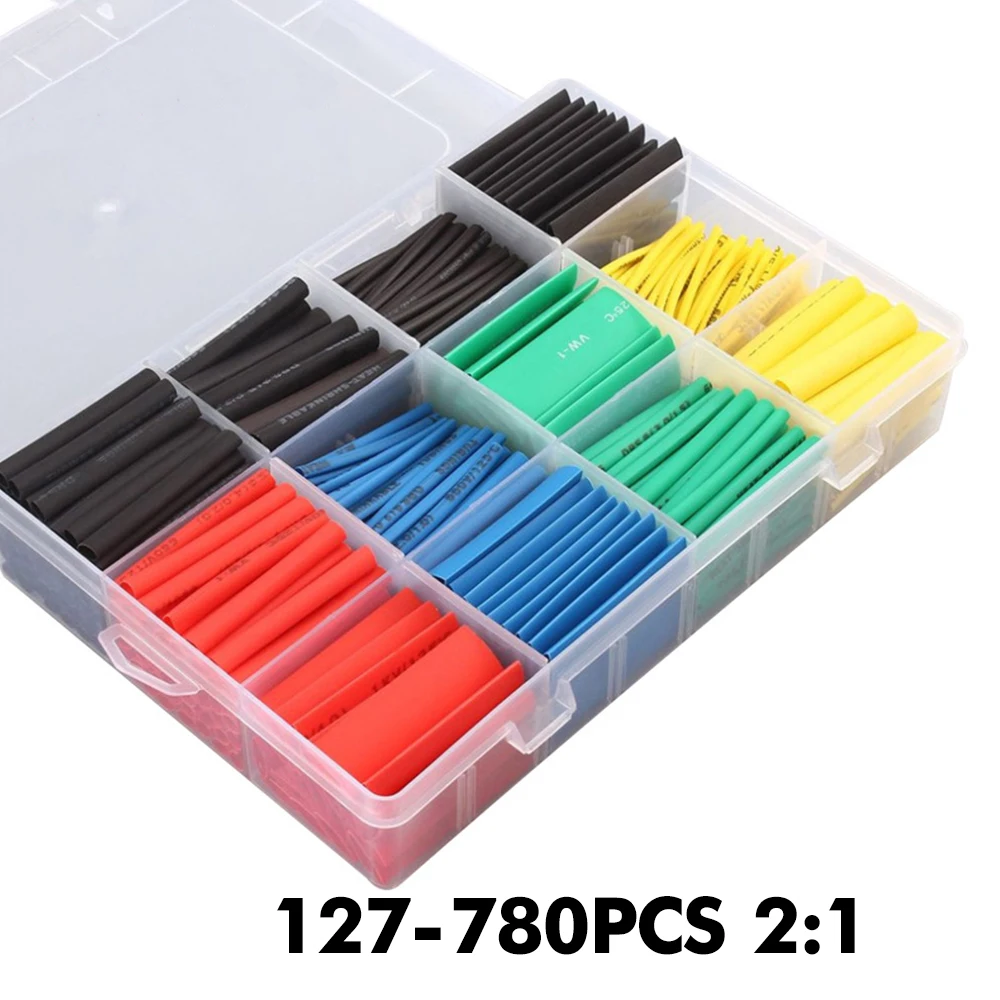 termo retratil 780pcs Heat Shrink Tube Kit Shrinking Wrap Tubing Cable Assorted Waterproof Shrinkable Insulation Sleeving 2:1
termo retratil 780pcs Heat Shrink Tube Kit Shrinking Wrap Tubing Cable Assorted Waterproof Shrinkable Insulation Sleeving 2:1