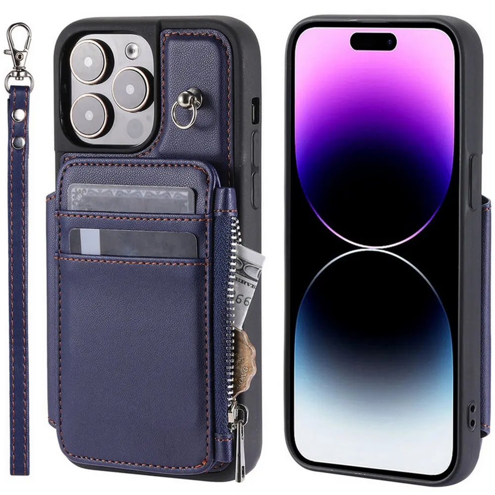 RFID Block Leather Zipper Wallet Case for iPhone 15 2023 Back Cover for iPhone 15 14 13 12 11 Pro Max Xr SE 2020 15 Plus 5G Etui
RFID Block Leather Zipper Wallet Case for iPhone 15 2023 Back Cover for iPhone 15 14 13 12 11 Pro Max Xr SE 2020 15 Plus 5G Etui