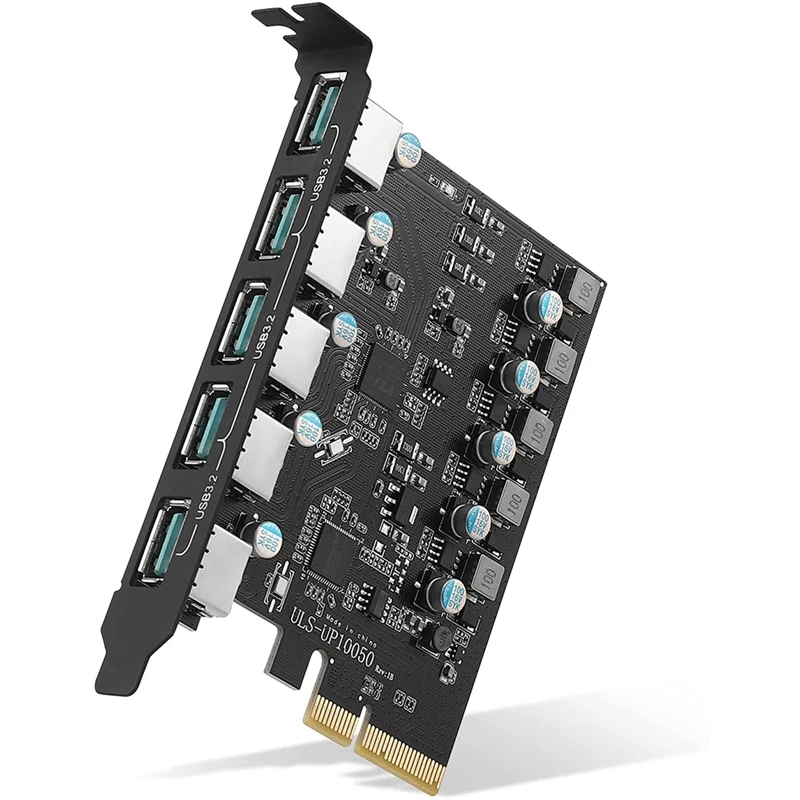 Плата расширения PCI-E-USB 3,2, 5 портов, флэш-карта Pcie для настольного ПК, Поддержка Windows 7/8/10 Mac Linux
Плата расширения PCI-E-USB 3,2, 5 портов, флэш-карта Pcie для настольного ПК, Поддержка Windows 7/8/10 Mac Linux