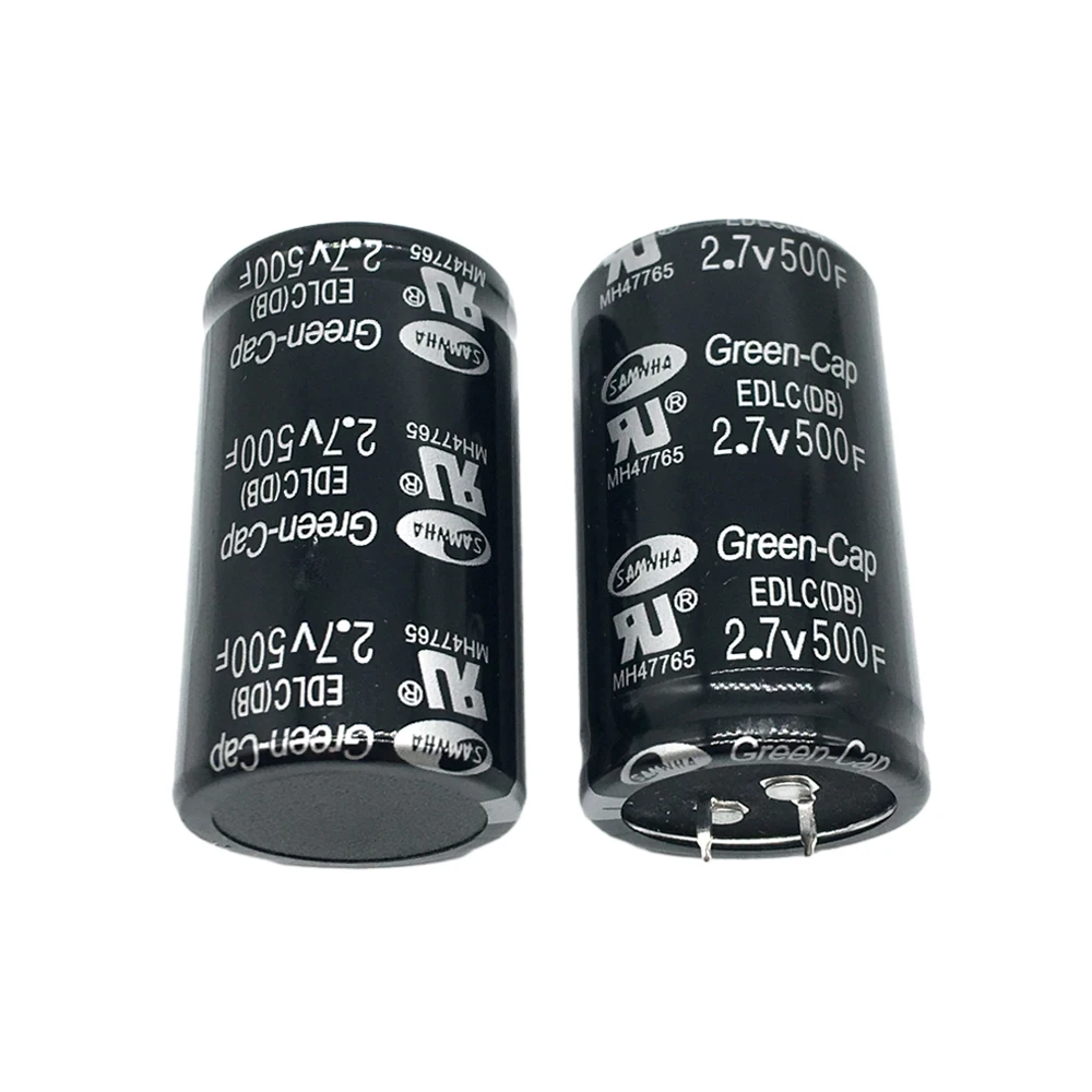 2PCS 2.7V 500F Super Farad Capacitor 35X60mm Automotive Super Farad Capacitor Back-up Power Supply Automotive Rectifier Part
2PCS 2.7V 500F Super Farad Capacitor 35X60mm Automotive Super Farad Capacitor Back-up Power Supply Automotive Rectifier Part
