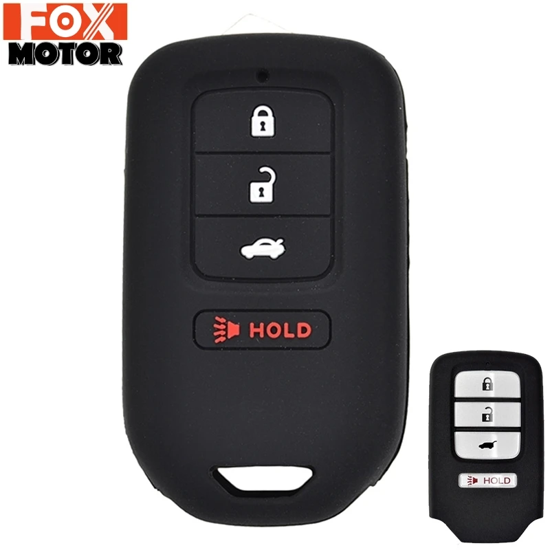 4 Button Silicone Car Remote Key Fob Pocket Cover Case For Honda Accord EX EXL Civic Crv Crz Hrv Pilot Ridgeline 2016 2017 2018
4 Button Silicone Car Remote Key Fob Pocket Cover Case For Honda Accord EX EXL Civic Crv Crz Hrv Pilot Ridgeline 2016 2017 2018