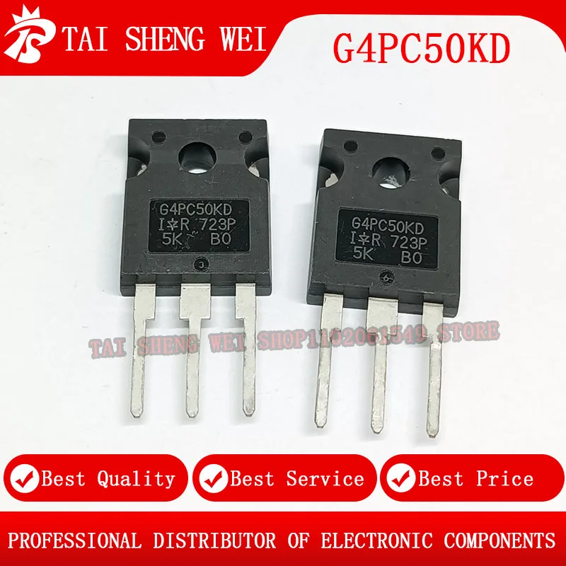 

5pcs G4PC50KD IRG4PC50KD TO-247 60A 600V MOS