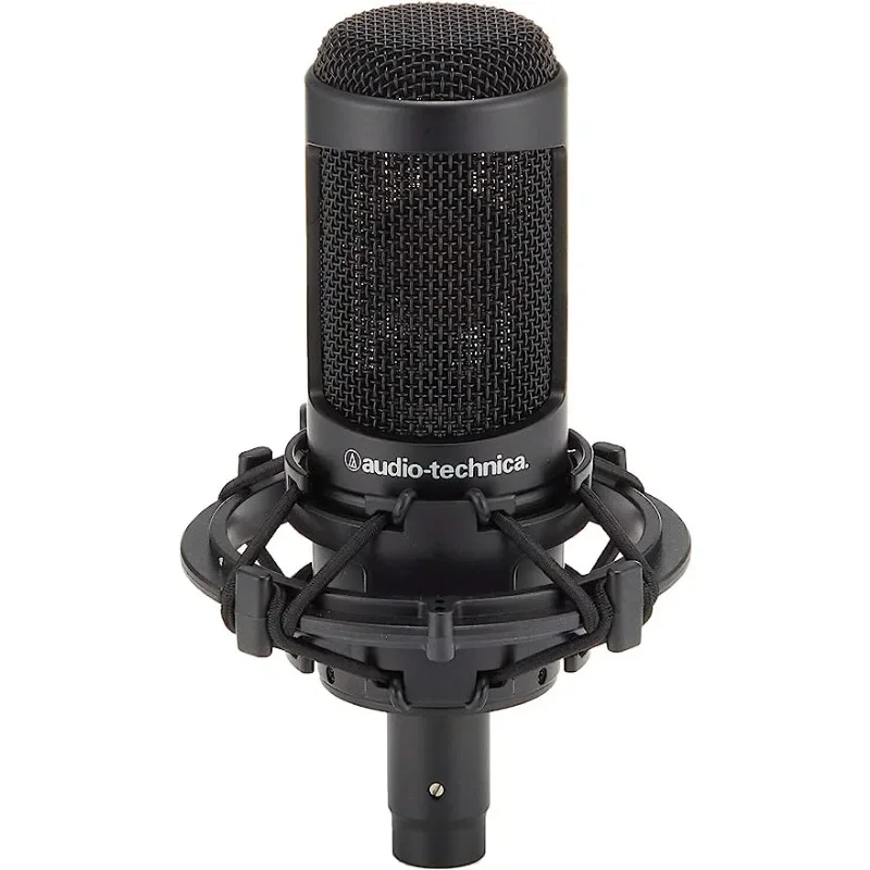 

Конденсаторный микрофон в форме сердца для Audio-Technica AT2035, подходит для студии, подкастов и потоковой передачи, выход XLR, черный