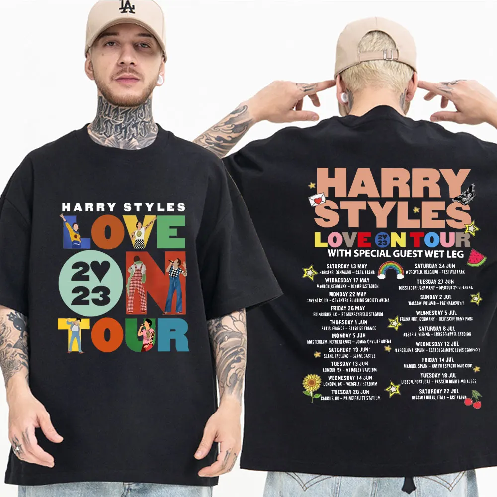 Love on Tour Concert 2023 T Shirt Men Women Y2k Fashion Hip Hop Oversized T-shirts High Quality Pure Cotton T-shirt Streetwear
Love on Tour Concert 2023 T Shirt Men Women Y2k Fashion Hip Hop Oversized T-shirts High Quality Pure Cotton T-shirt Streetwear
