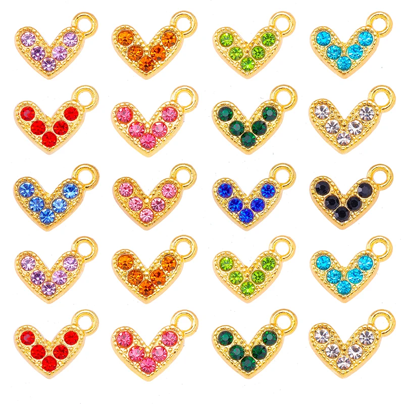 20Pcs/Lot 8*10mm Heart Shape Enamel Pendants Necklaces Earrings For Women's Accessories Charms For Jewelry Making DIY Bracelets
20Pcs/Lot 8*10mm Heart Shape Enamel Pendants Necklaces Earrings For Women's Accessories Charms For Jewelry Making DIY Bracelets