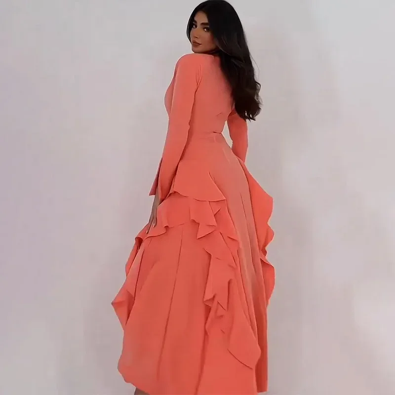 فستان نسائي للعيد عباية إسلامية بحاشية مكشكشة فيستدوس لارجوس للحفلات قفطان جلابية رمضان فساتين طويلة دبي رداء عربي طويل 2026 فستان نسائي للعيد عباية إسلامية بحاشية مكشكشة فيستدوس لارجوس للحفلات قفطان جلابية رمضان فساتين طويلة دبي رداء عربي طويل 2026