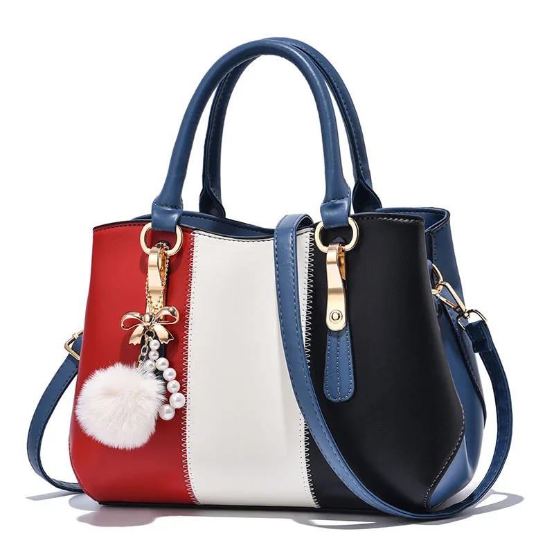 High Quality Elegant Color Matching Large Capacity Shoulder Bag Ladies 2022 Summer New Hot Sale Fashion Ladies Messenger Bag
High Quality Elegant Color Matching Large Capacity Shoulder Bag Ladies 2022 Summer New Hot Sale Fashion Ladies Messenger Bag
