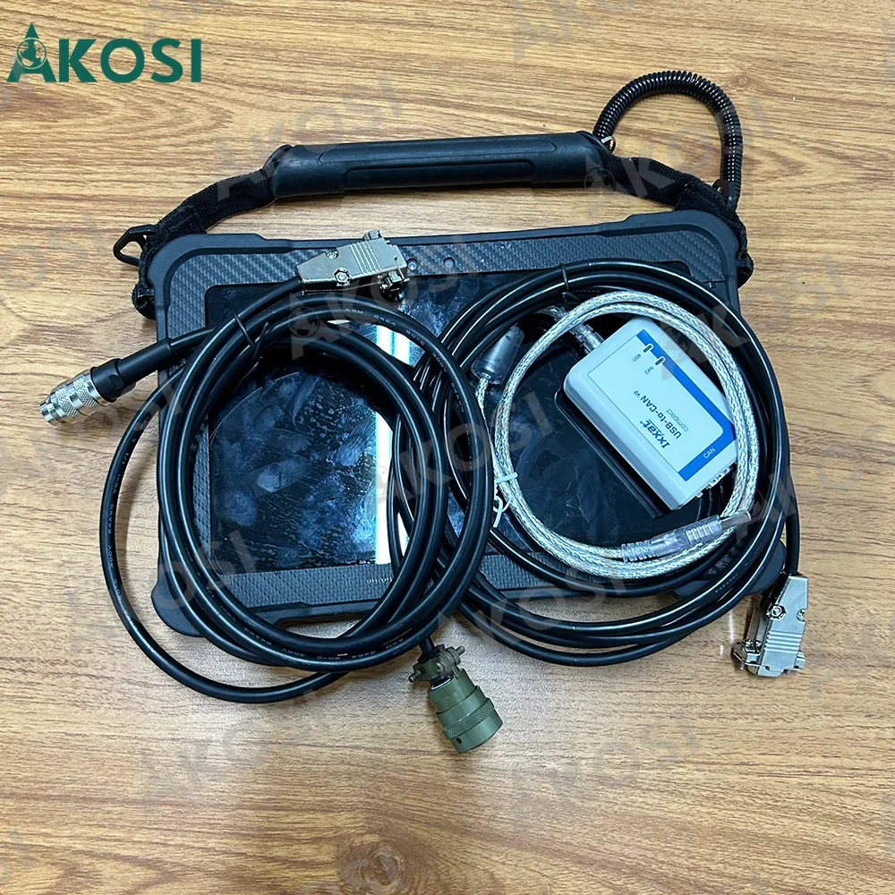 Диагностический набор для MTU с USB-адаптером к CAN, ADEC диагностический набор 2,72 для дизельных двигателей, диагностический сканер + планшет Xplore 
Диагностический набор для MTU с USB-адаптером к CAN, ADEC диагностический набор 2,72 для дизельных двигателей, диагностический сканер + планшет Xplore