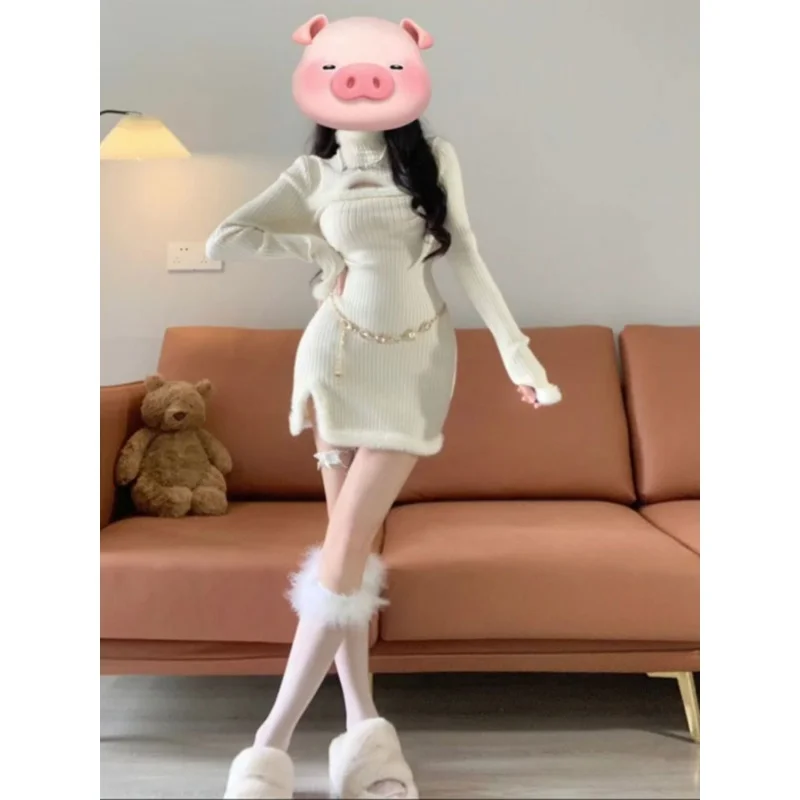 Dress Women's Autumn and Winter Hip-Wrapped Small Temperament Slim Looking Base Inner Skirt
Dress Women's Autumn and Winter Hip-Wrapped Small Temperament Slim Looking Base Inner Skirt