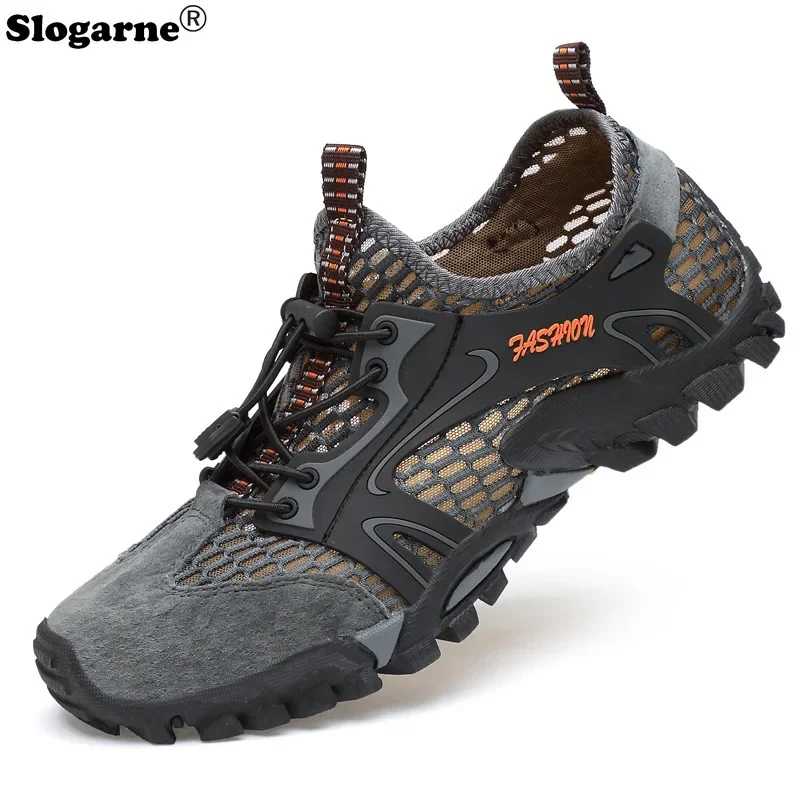 Men's Wading Shoes Man Summer Hollowed Casual Sneakers Students Mesh Hiking Shoes Water Shoes Outdoor Sandals Casual Sport Shoes
Men's Wading Shoes Man Summer Hollowed Casual Sneakers Students Mesh Hiking Shoes Water Shoes Outdoor Sandals Casual Sport Shoes
