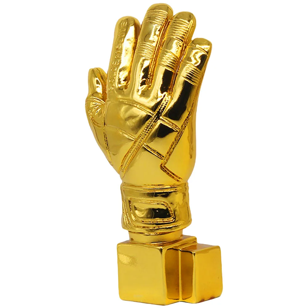 Goalkeeper Plating Resin Trophy Goalie Gloves Shape Soccer Match Award Toy With Base For Office School Kindergarten
Goalkeeper Plating Resin Trophy Goalie Gloves Shape Soccer Match Award Toy With Base For Office School Kindergarten