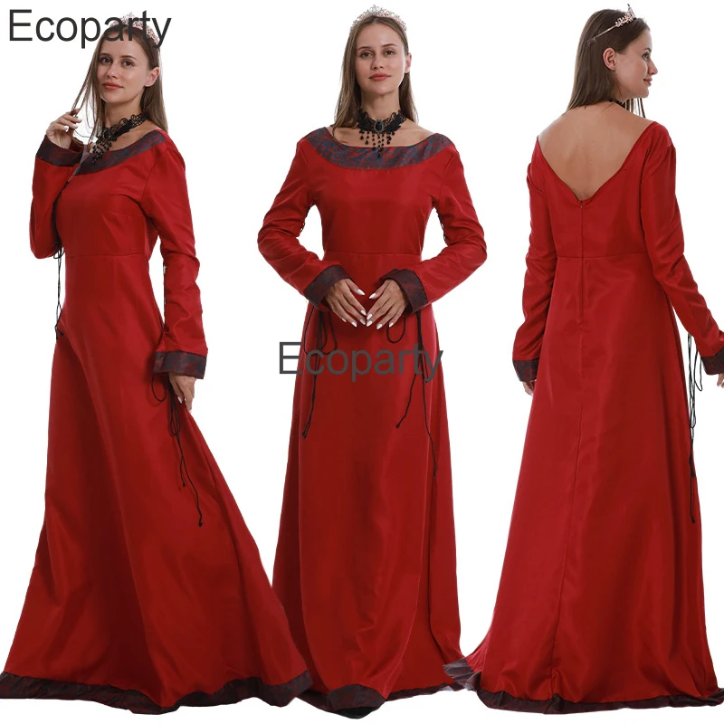3xl Medieval Dress Women Renaissance Elegant Retro Maxi Dress Sexy Backless Victorian Paty Ball Gown Female Halloween Costume
3xl Medieval Dress Women Renaissance Elegant Retro Maxi Dress Sexy Backless Victorian Paty Ball Gown Female Halloween Costume