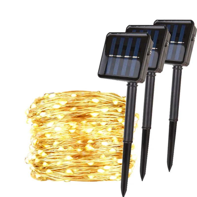 Solar String Fairy Lights 10m 100LED / 5M 50 LED Waterproof Outdoor Garland Solar Power Lamp Solar Lighting for The Garden
Solar String Fairy Lights 10m 100LED / 5M 50 LED Waterproof Outdoor Garland Solar Power Lamp Solar Lighting for The Garden