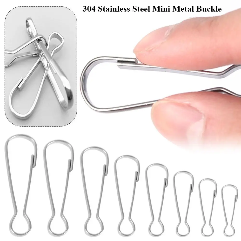 10pcs Silver 304 Stainless Steel Buckle Accessories Baby Dolls Connecting Keychain Clips Doll Bag Chain Metal Buckles
10pcs Silver 304 Stainless Steel Buckle Accessories Baby Dolls Connecting Keychain Clips Doll Bag Chain Metal Buckles
