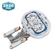 NEW Moc Trek U.S.S. Enterprise NCC-1701-D Spaceship Building Blocks Airship Assemble Brick STEM Model Toy for BoysGifts
NEW Moc Trek U.S.S. Enterprise NCC-1701-D Spaceship Building Blocks Airship Assemble Brick STEM Model Toy for BoysGifts