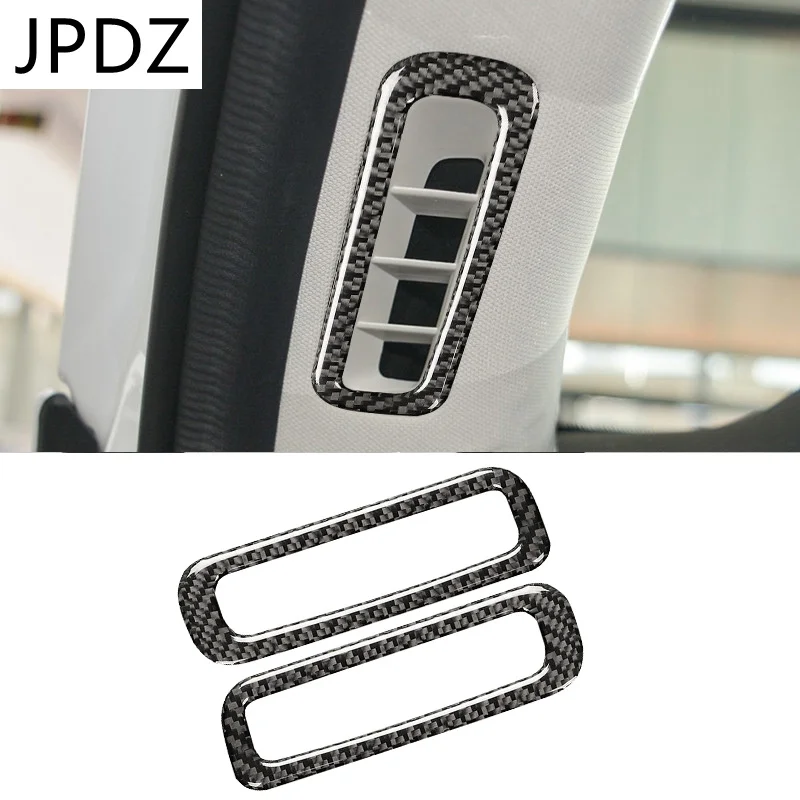 

Carbon Fiber Car Styling Interior A-Pillar Air Vent Outlet Frame Cover Protective Trim For Mazda CX-5 2017-2020 car Accessories