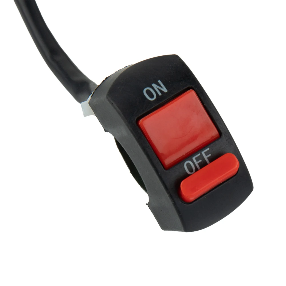 Part Switch ATV Accessories Black Button DC12V/10A Engine Handlebar Kill Stop Motorcycle ON-OFF Universal 22-25cm
Part Switch ATV Accessories Black Button DC12V/10A Engine Handlebar Kill Stop Motorcycle ON-OFF Universal 22-25cm