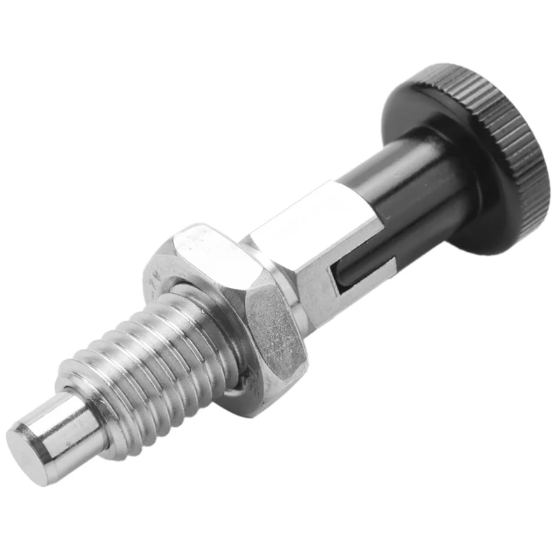 

4X M10 Stainless Steel Self Locking Index Plunger Pin With Self Locking Function For Dividing Head For Position Locating