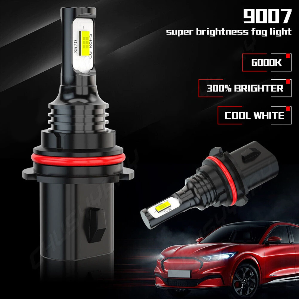 2PCS 9007 HB5 CSP LED Headlight Bulbs Conversion Kit High Low Beam Car Headligh Single Beam 6000K Super White 6063 Aluminum
2PCS 9007 HB5 CSP LED Headlight Bulbs Conversion Kit High Low Beam Car Headligh Single Beam 6000K Super White 6063 Aluminum